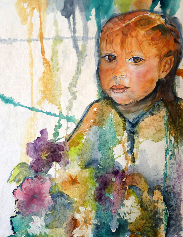 Collage Mixed Media - The Inner Glow by P Maure Bausch Collage Mixed Media - The Inner Glow by P Maure Bausch