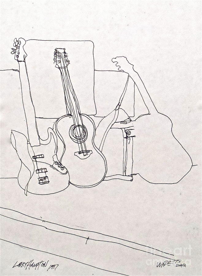 The Intermission Drawing by Wade Hampton