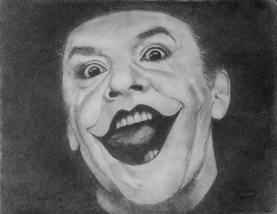 The Joker Drawing by Glenn Daniels - Fine Art America