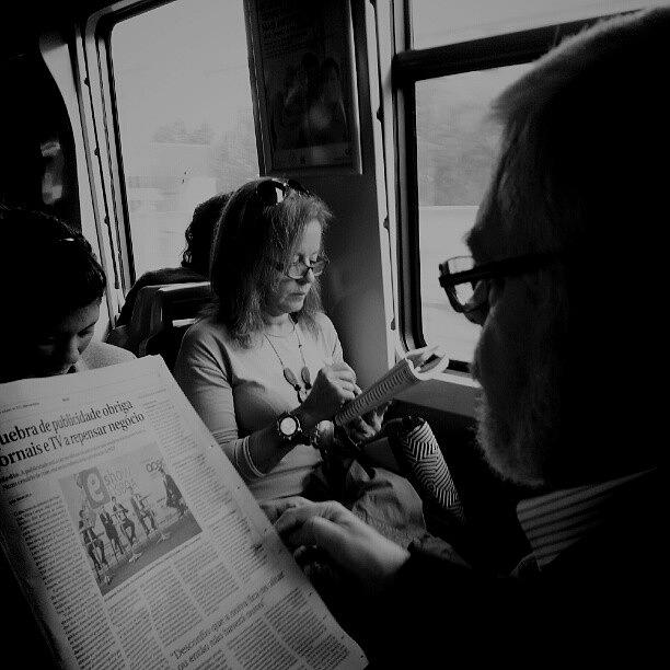 The Journal Reading Photograph by Eduardo Antunes