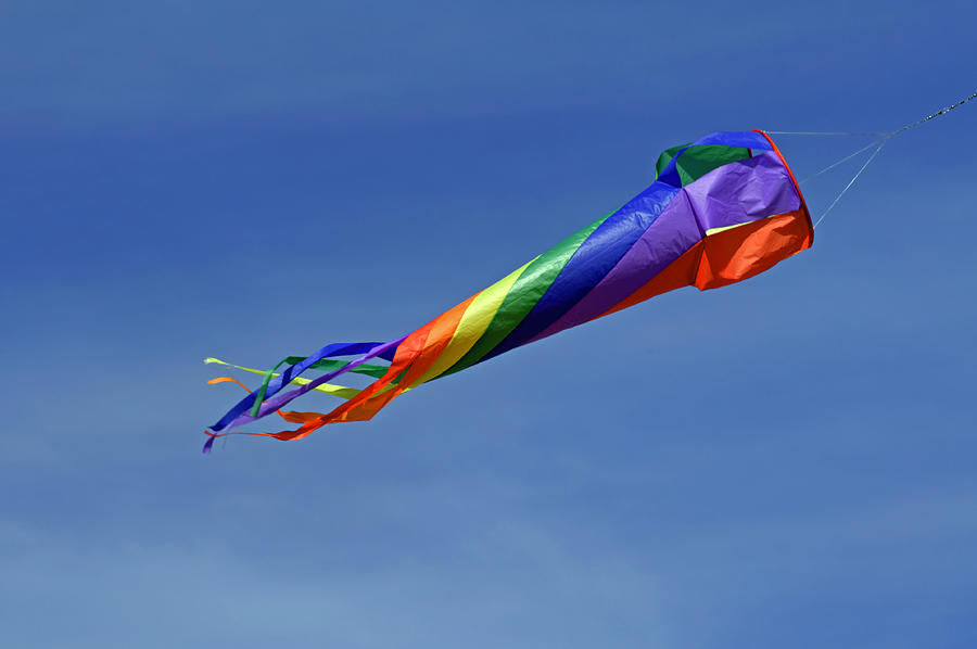 The Kaleidoscope Kite Photograph by Rod Johnson