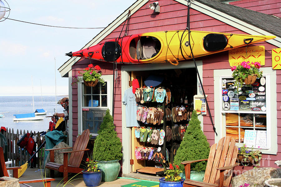 The Kayak Store Photograph by LR Photography