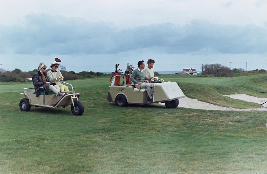 The Kennedys Golf With The Ben Bradlees Photograph by Everett The Kennedys Golf With The Ben Bradlees Photograph by Everett