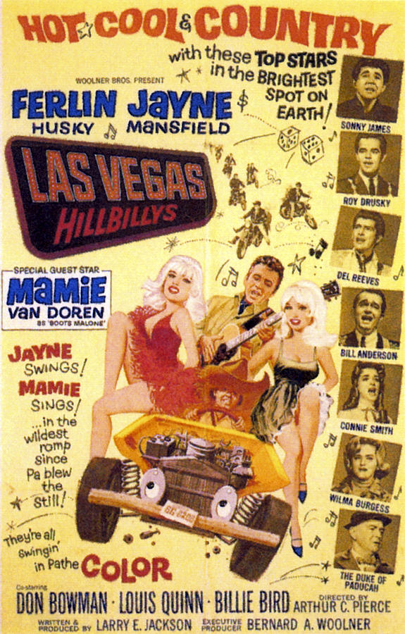 Anderson Photograph - The Las Vegas Hillbillies, In Vehicle by Everett