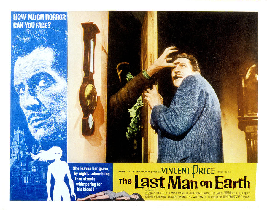 The Last Man On Earth, Vincent Price Photograph by Everett - Fine Art ...