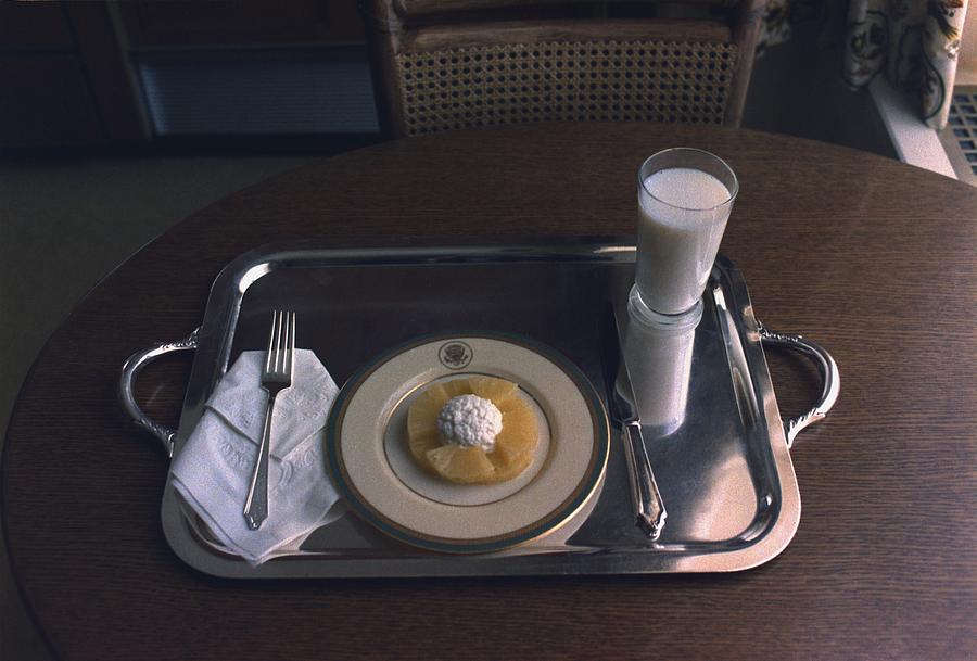 The Last Meal Nixon Ate At The White Photograph by Everett