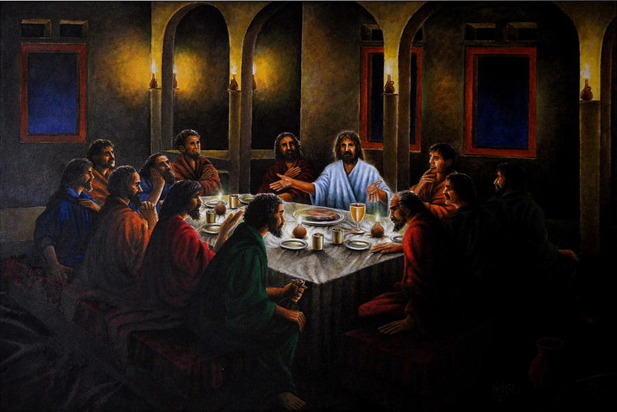 The Last Supper1 Painting by Richard Simandjuntak - Fine Art America