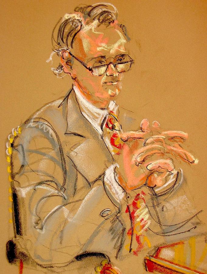 The Lawyer Painting by Les Leffingwell