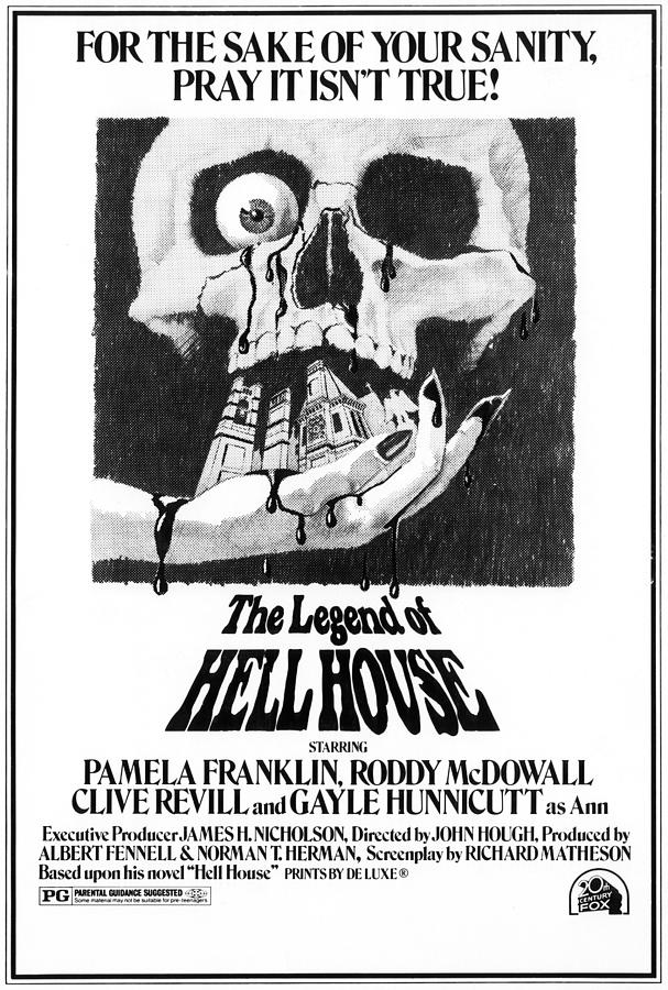 The Legend Of Hell House, 1973 Photograph by Everett