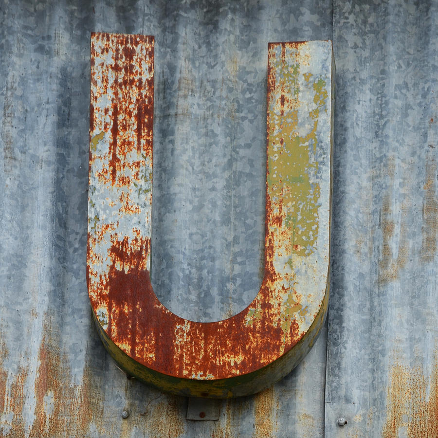 The Letter U Photograph by Nikki Smith