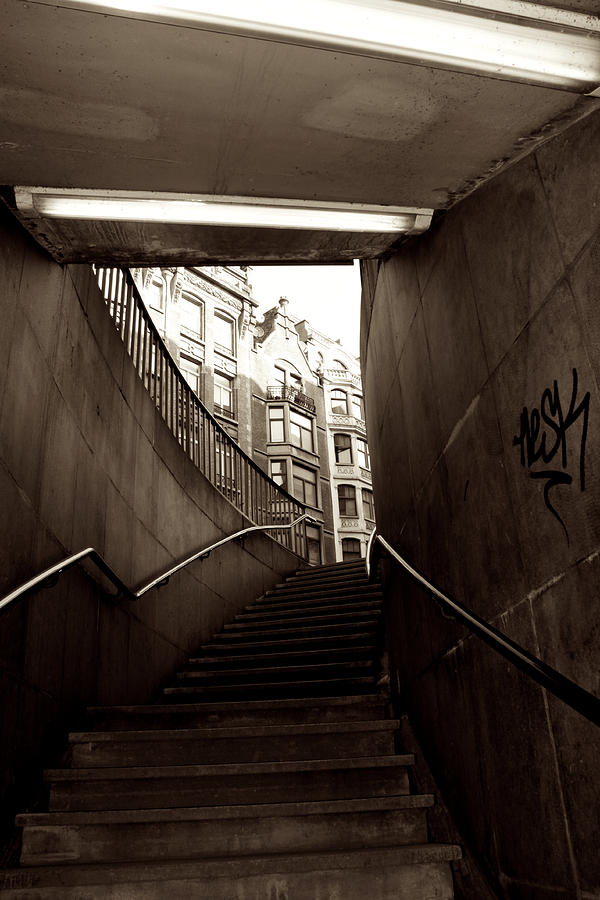 The Light Outside the Subway Photograph by Donato Iannuzzi
