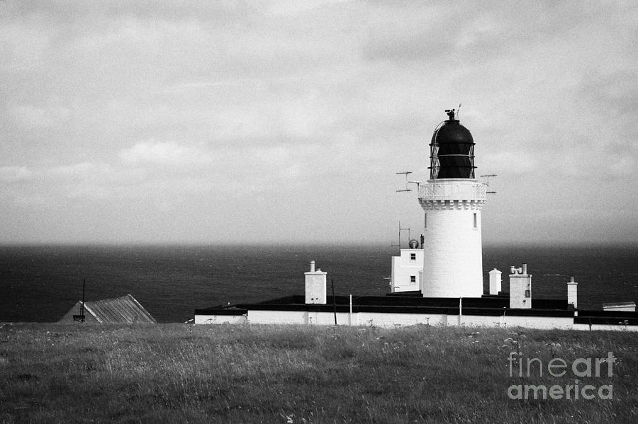 The Lighthouse At Dunnet Head Most Northerly Point Of Mainland Britain 