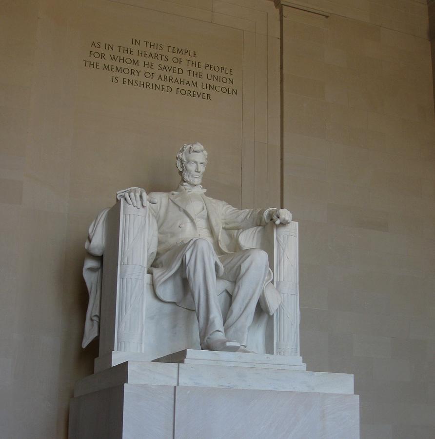 The Lincoln Memorial Photograph by Kathy Long