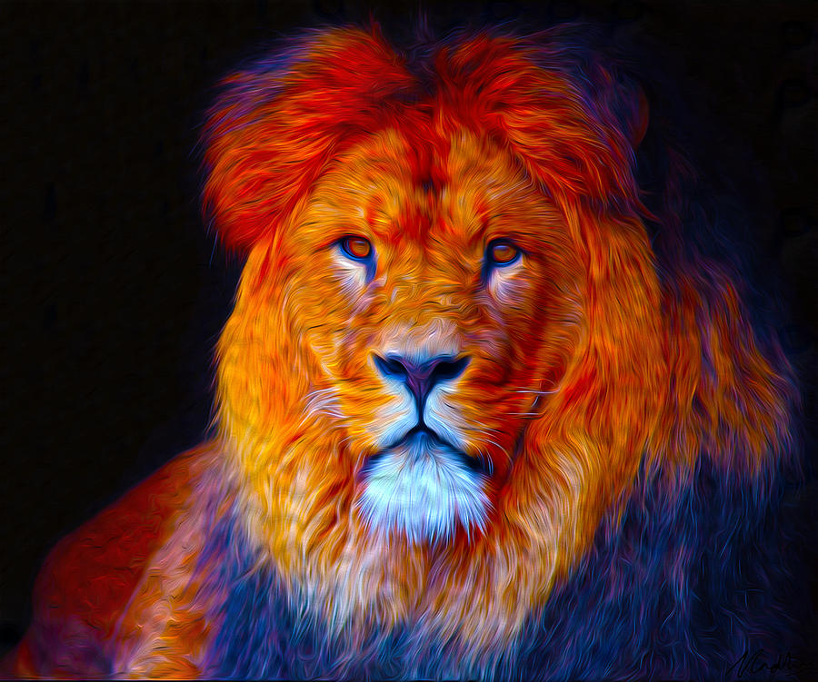 The Lion King Digital Art By Naresh Ladhu Fine Art America 6753