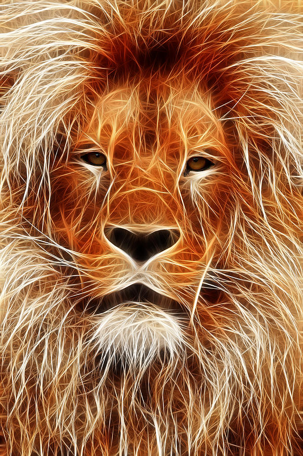 The Lion Sleeps Tonight Digital Art by Steve K