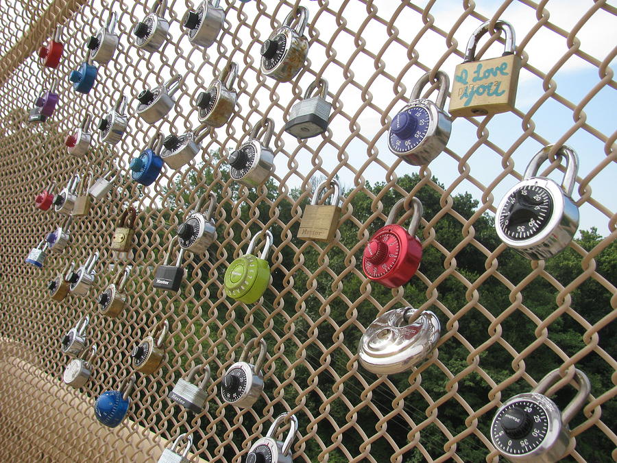 The Locks Of Love Photograph by Alfred Ng