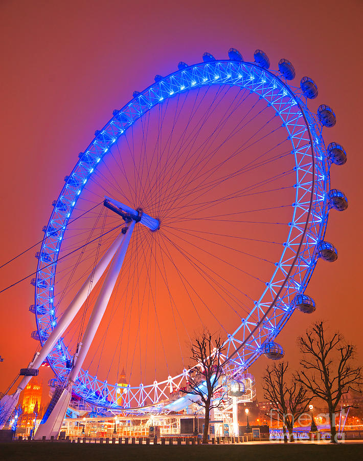 The London Eye Photograph by Luciano Mortula