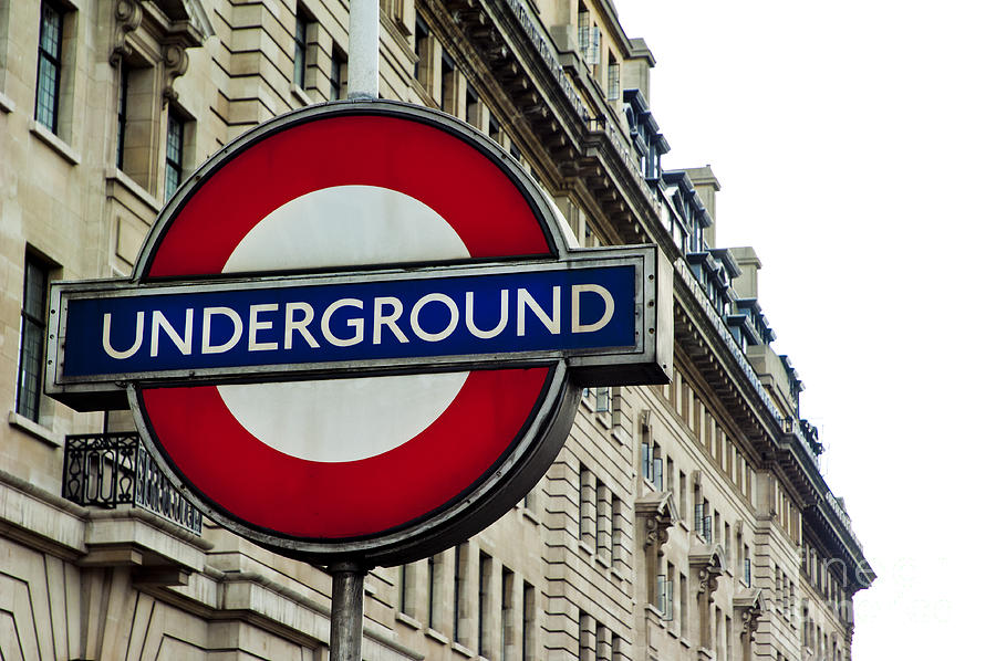 The London Underground Photograph by Micah May - Fine Art America