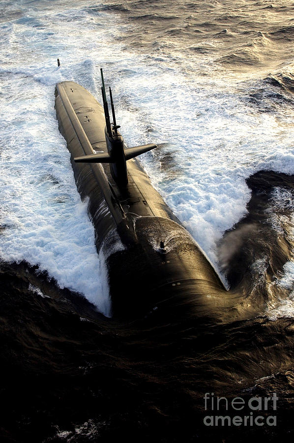 The Los Angeles-class Submarine Uss Photograph by Stocktrek Images