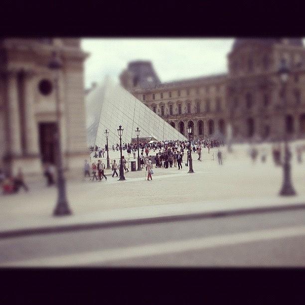 Louvre Photograph - The Louvre - Paris 2012 by Tzvi Shishler