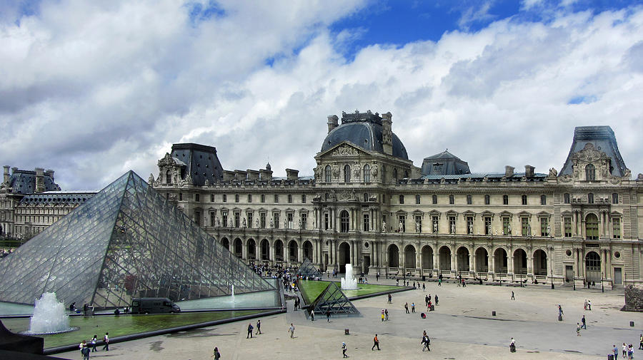 The Louvre. France Photograph by Jennie Breeze