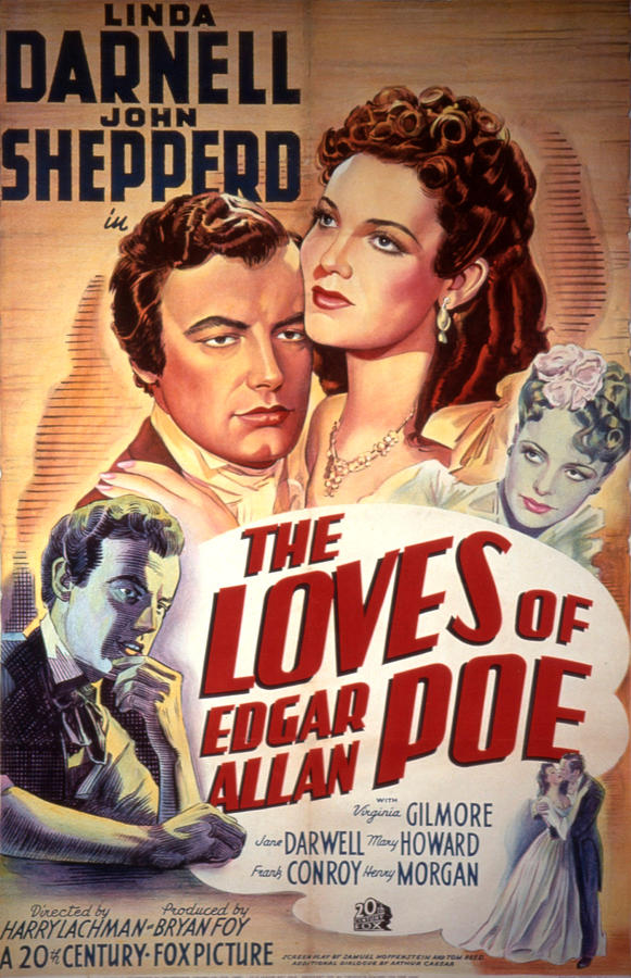 Movie Photograph - The Loves Of Edgar Allen Poe, Shepperd by Everett