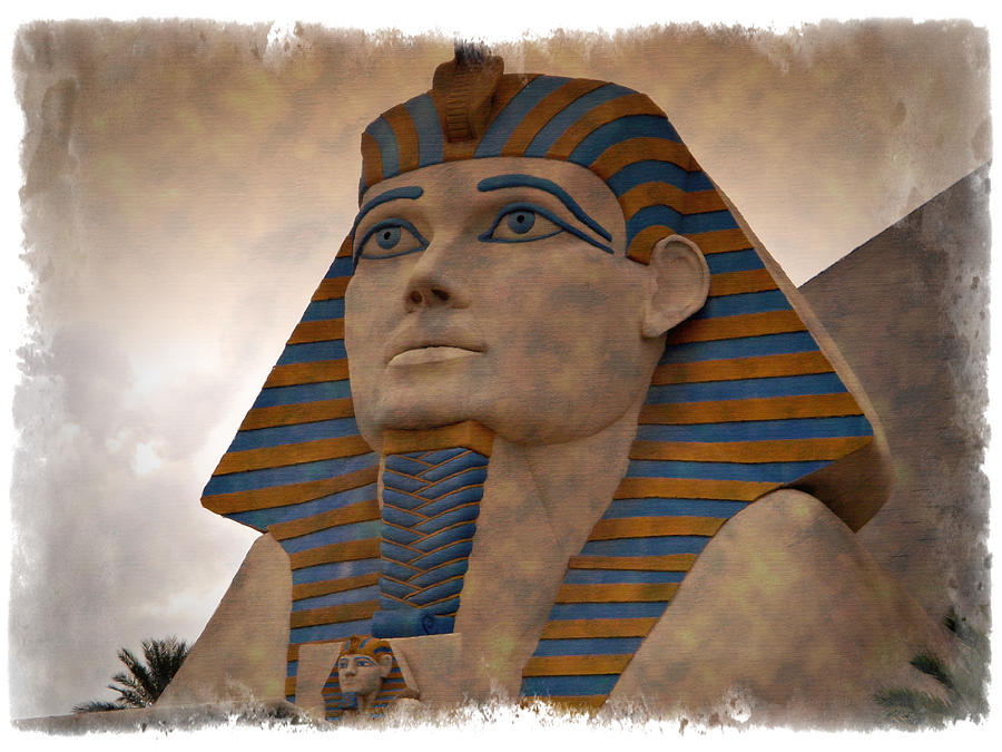 The Luxor - IMPRESSIONS Photograph by Ricky Barnard