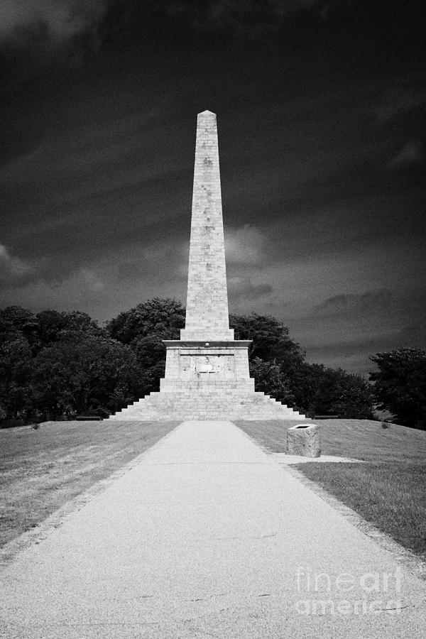 General Photograph - the major general Ross Monument in Warrenpoint county down northern ireland  by Joe Fox