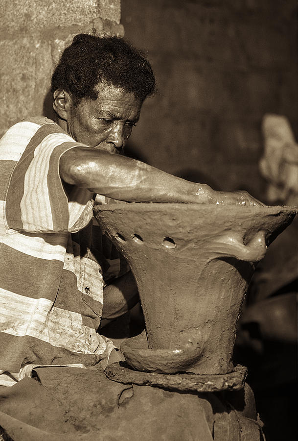 The making of a Coalpot Photograph by Chris Huxley - Pixels