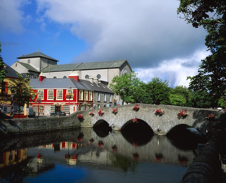 Bridge Photograph - The Mall, Westport, Co Mayo, Ireland by The Irish Image Collection 