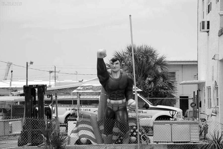 The Man Of Steel On I 95 Photograph by Rob Hans