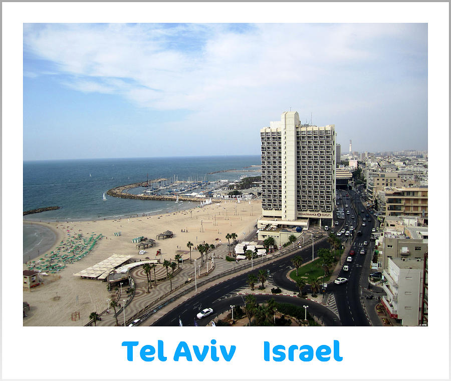 The Marina  Tel Aviv Israel Photograph by John Shiron