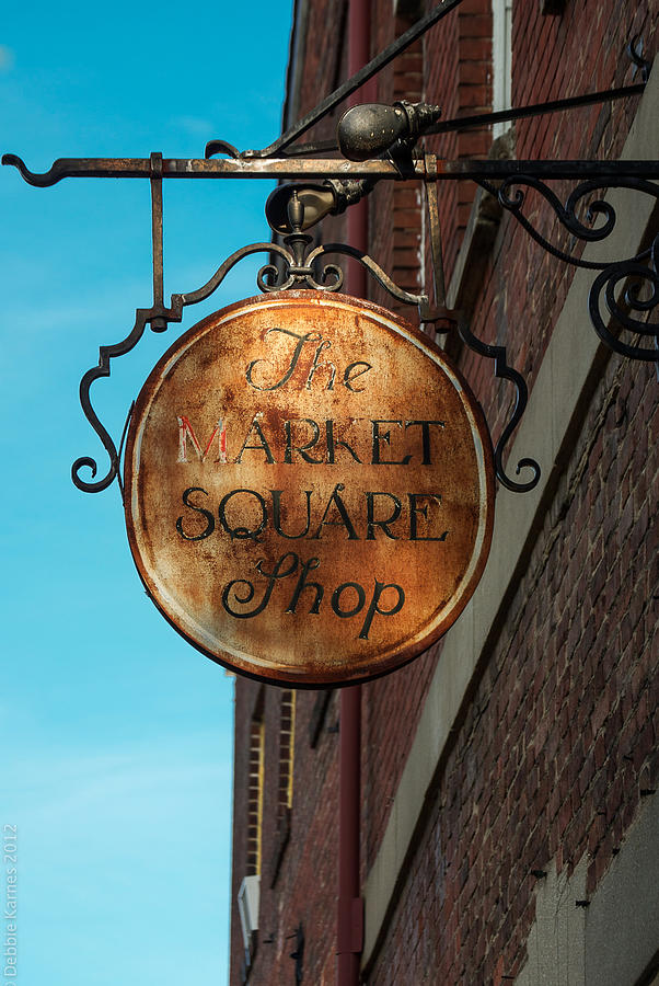 The Market Square Shop Photograph by Debbie Karnes
