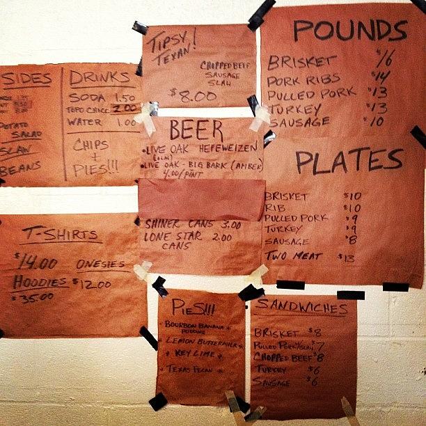 The Menu. Oh Yeah! Photograph by Sweet John Muehlbauer