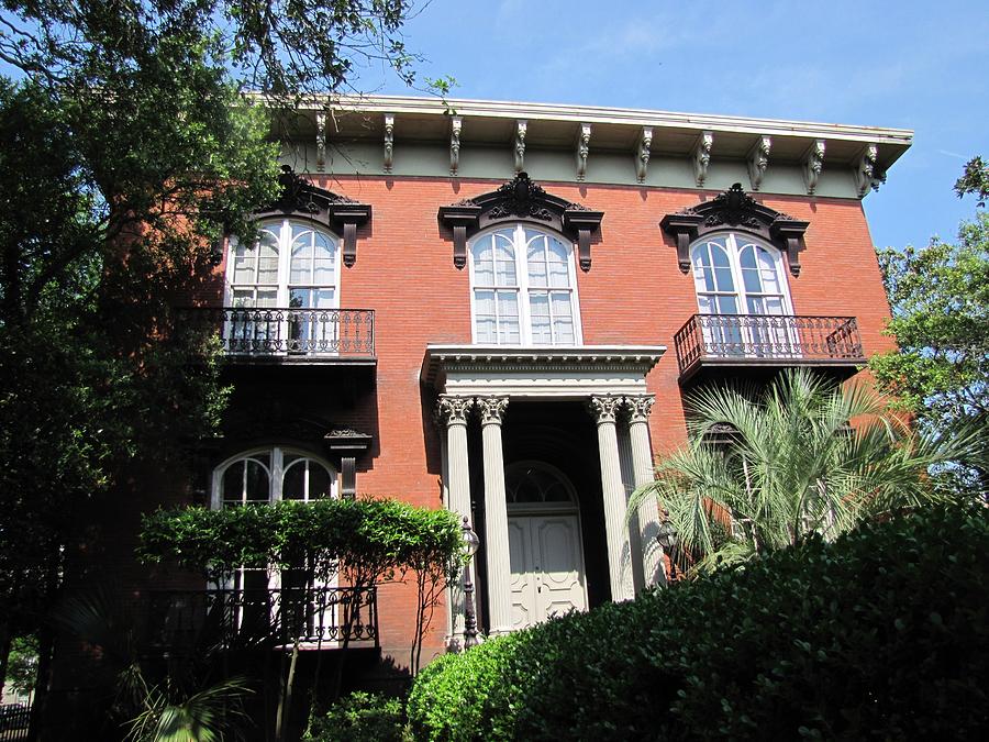 The Mercer House Photograph by Shawn Hughes - Fine Art America