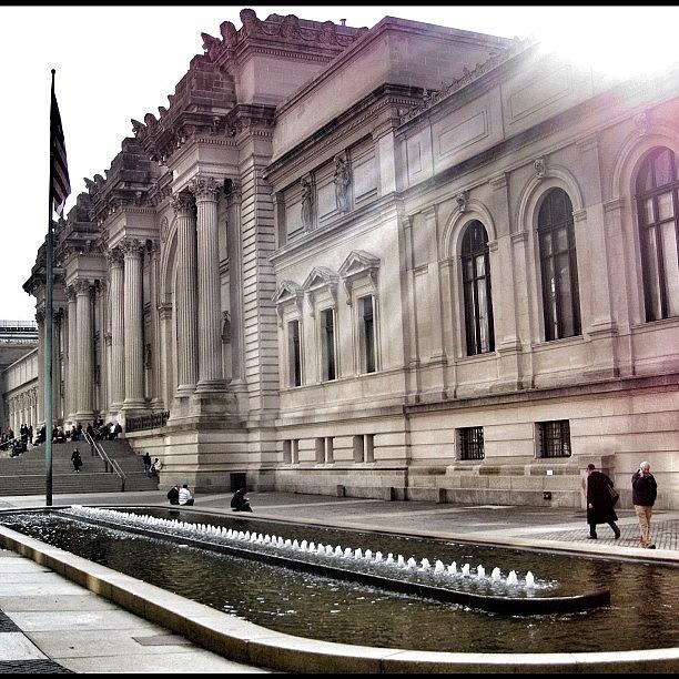 Greek Photograph - The #met - Fav Exhibit Had To Be by Walied A