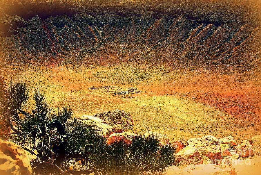 The Meteor Crater in AZ 1 Photograph by Susanne Van Hulst