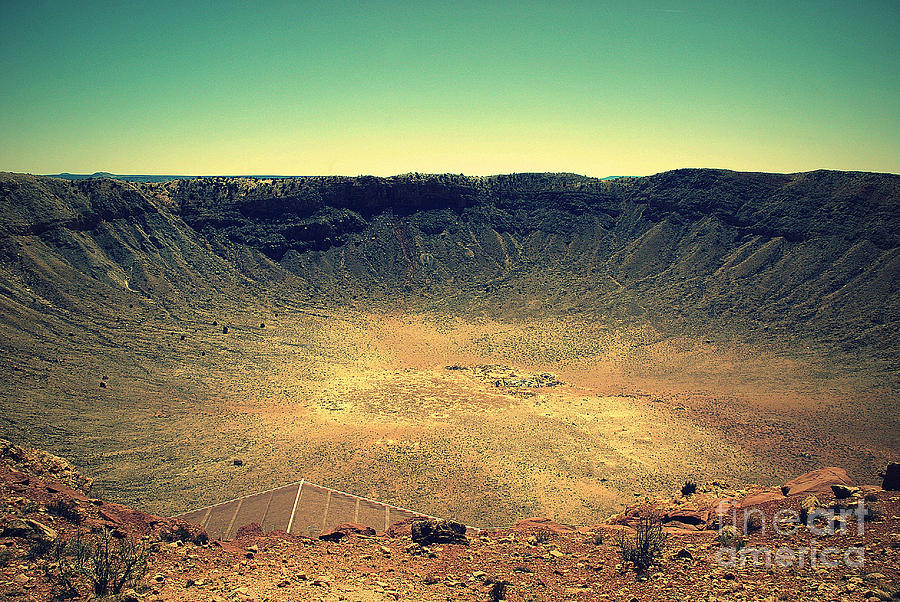 The Meteor Crater in AZ 2 Photograph by Susanne Van Hulst