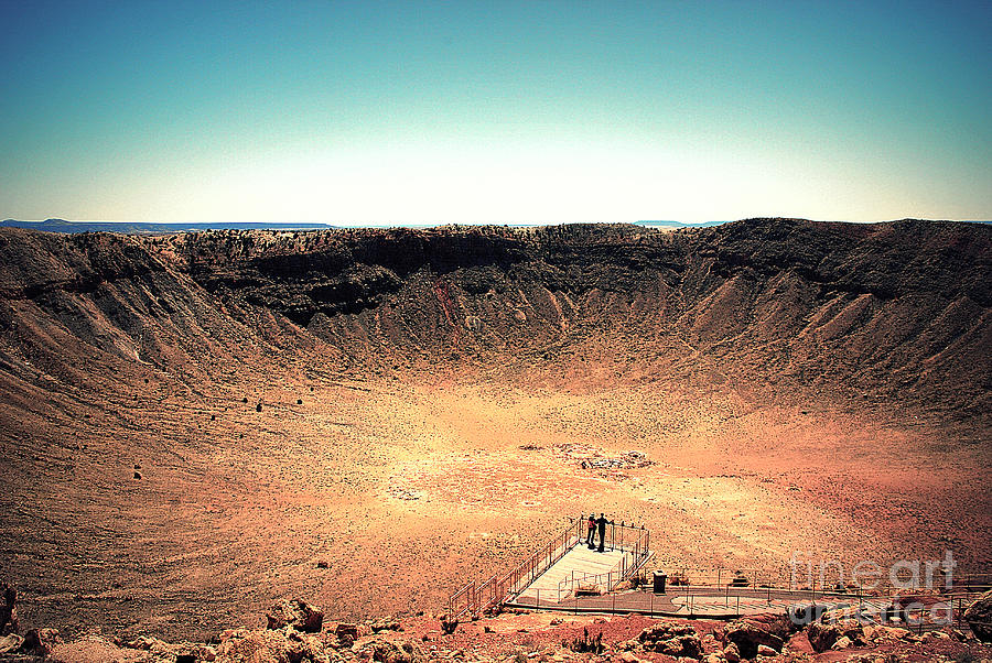 The Meteor Crater in AZ 3 Photograph by Susanne Van Hulst