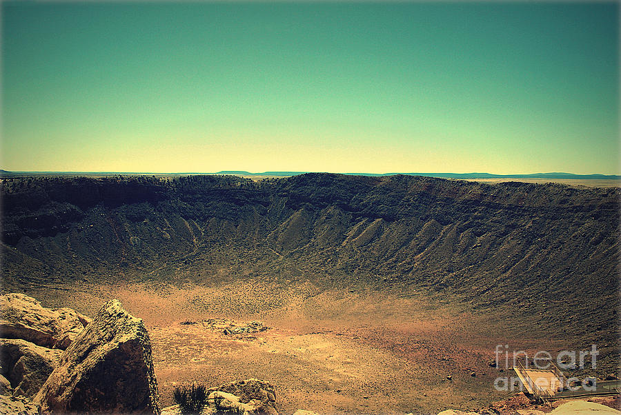 The Meteor Crater in AZ 4 Photograph by Susanne Van Hulst