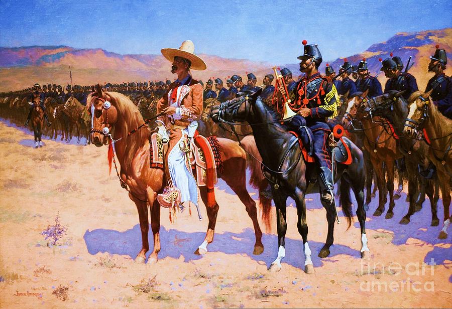 The Mexican General Painting By Aar Reproductions - Fine Art America