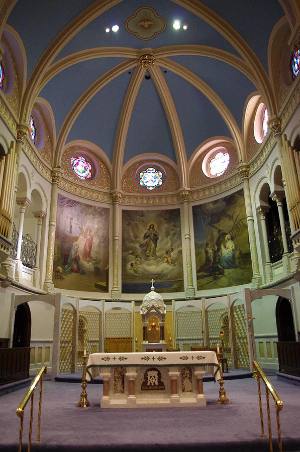 The Miraculous Medal shrine 4 Photograph by Gerald Kloss
