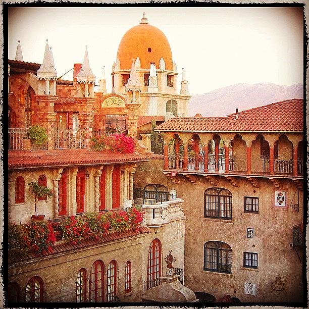 Architecture Photograph - The Mission Inn, Riverside, California by Polly Rhodes