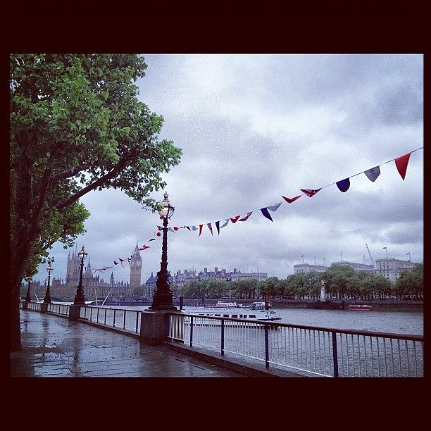 London Photograph - The Morning After The Jubilee by Maeve O Connell