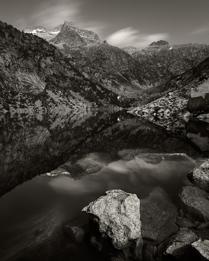 Mountain Photograph - The Mountains of Aiguestortes by Mark Haley