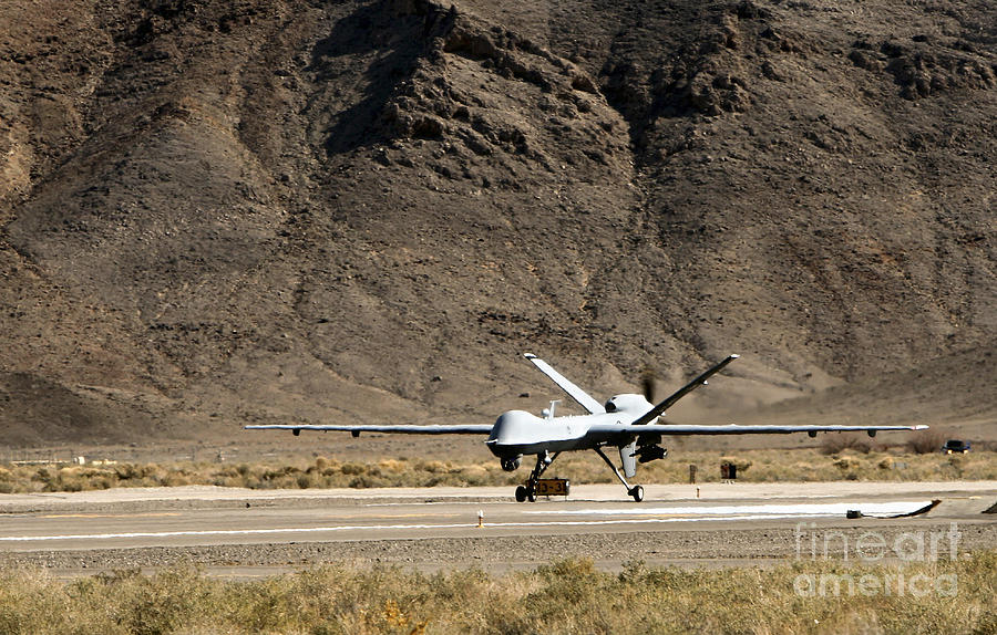 Airplane Photograph - The Mq-9 Reaper by Stocktrek Images