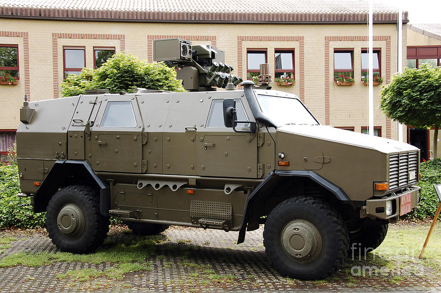 The Multi-purpose Protected Vehicle Photograph by Luc De Jaeger