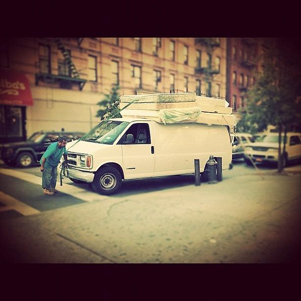 The Mystery Mattress Van #inthahood Photograph by Doodle Hedz