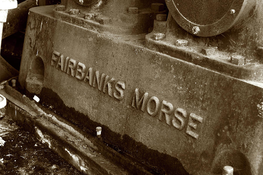 The Name is Fairbanks Morse Photograph by Lorraine Devon Wilke - Pixels