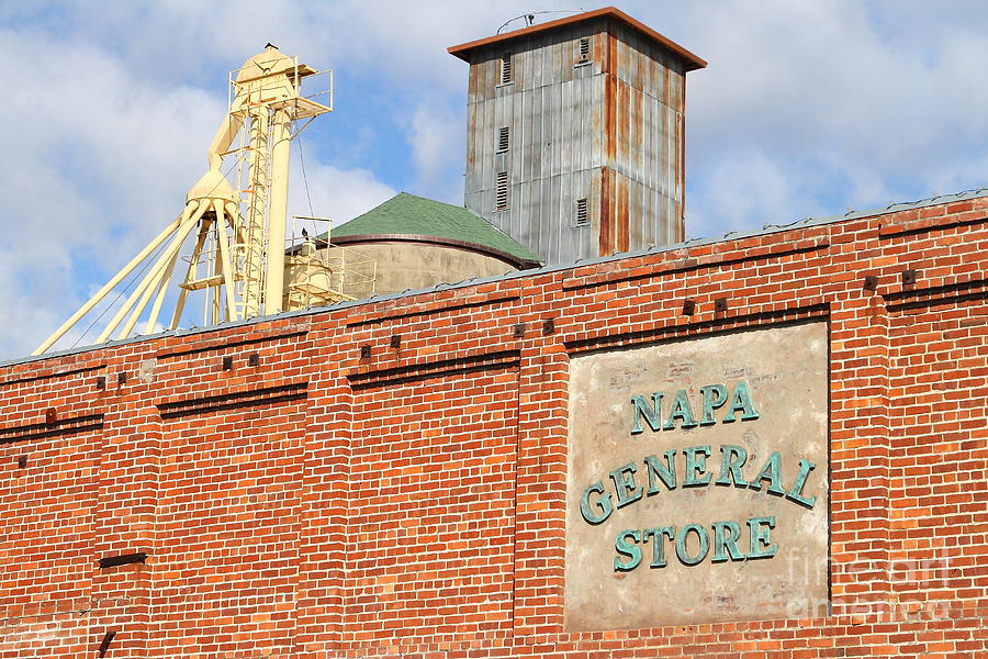 The Napa General Store in Napa California Wine Country Photograph by